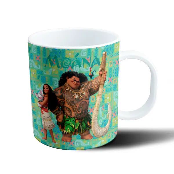 Taza de Plástico Moana Maui y Pua