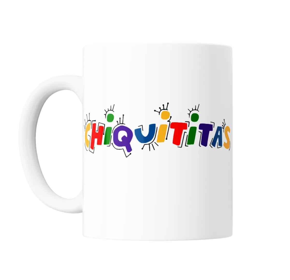 Taza de Cerámica Chiquititas Logo Multicolor - vista 2