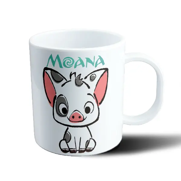 Taza de Plástico Moana Pua el chanchito
