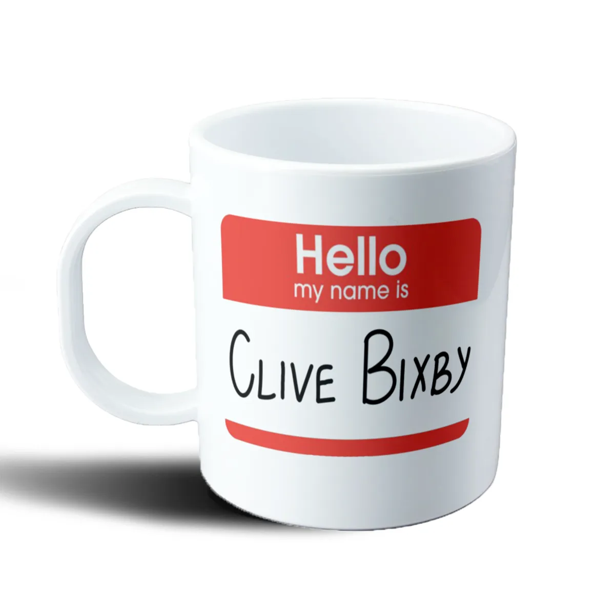 Taza de Plástico Modern Family Hello My Name Is Clive Bixby - vista 2