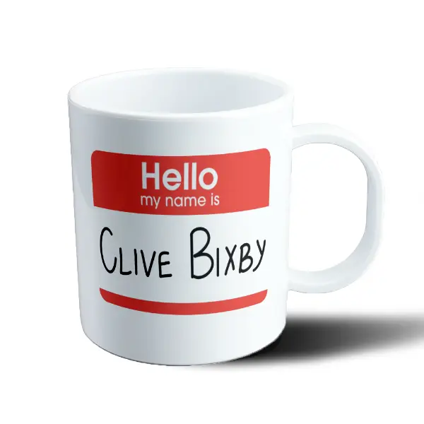 Taza de Plástico Modern Family Hello My Name Is Clive Bixby