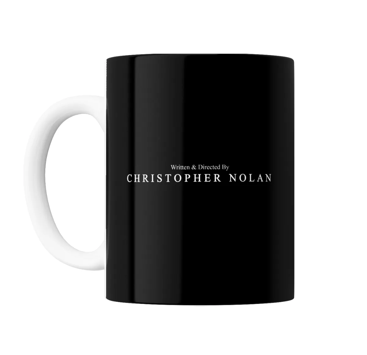 Taza de Cerámica Christopher Nolan Written & Directed By - vista 2