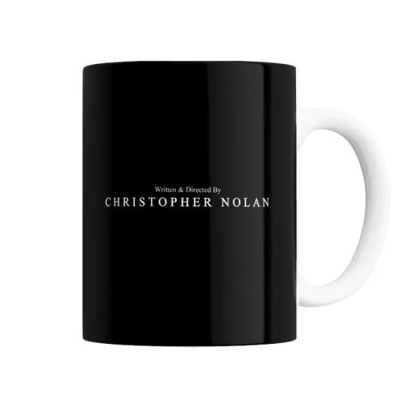Taza de Cerámica Christopher Nolan Written & Directed By