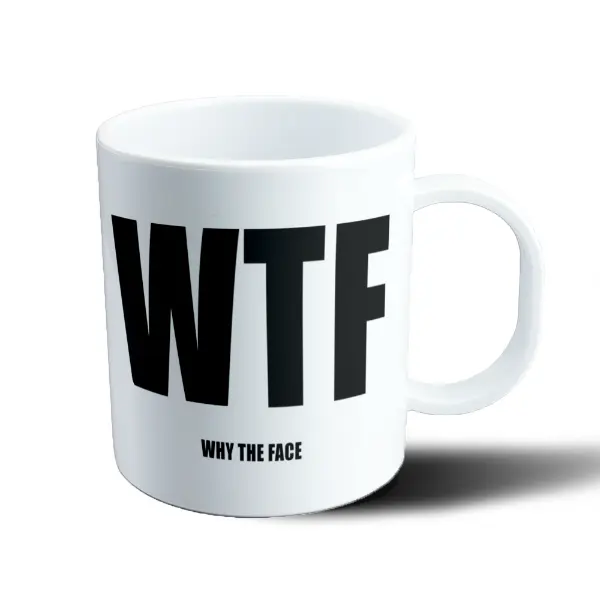 Taza de Plástico Modern Family WTF Why The Face