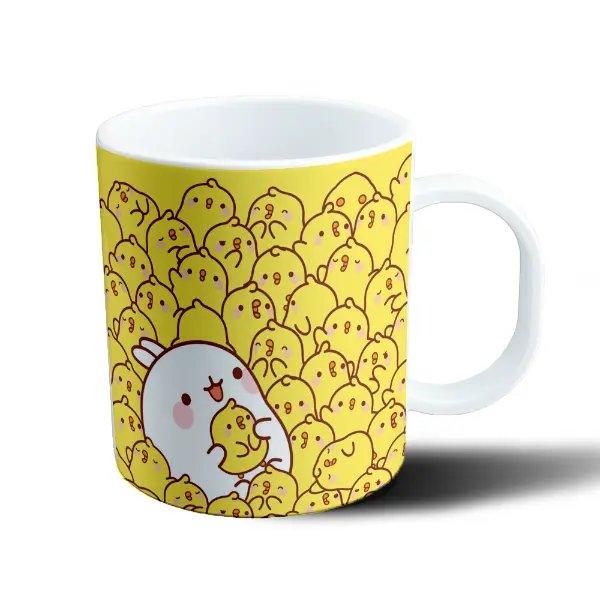Taza de Plástico Molang Piu Piu