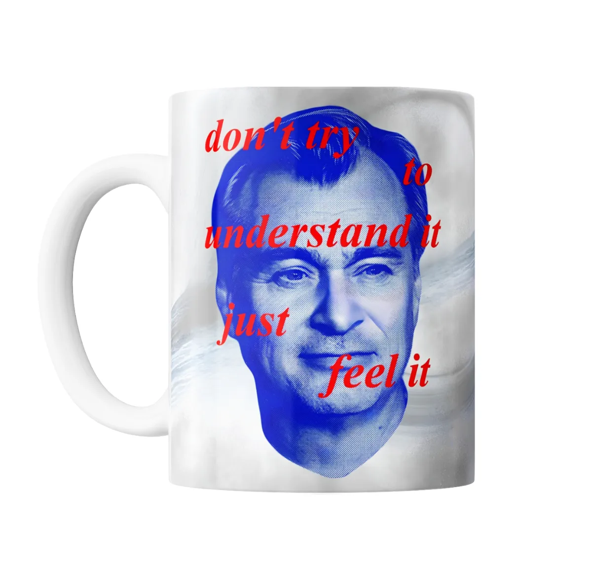 Taza de Cerámica Christopher Nolan Just Feel It - vista 2