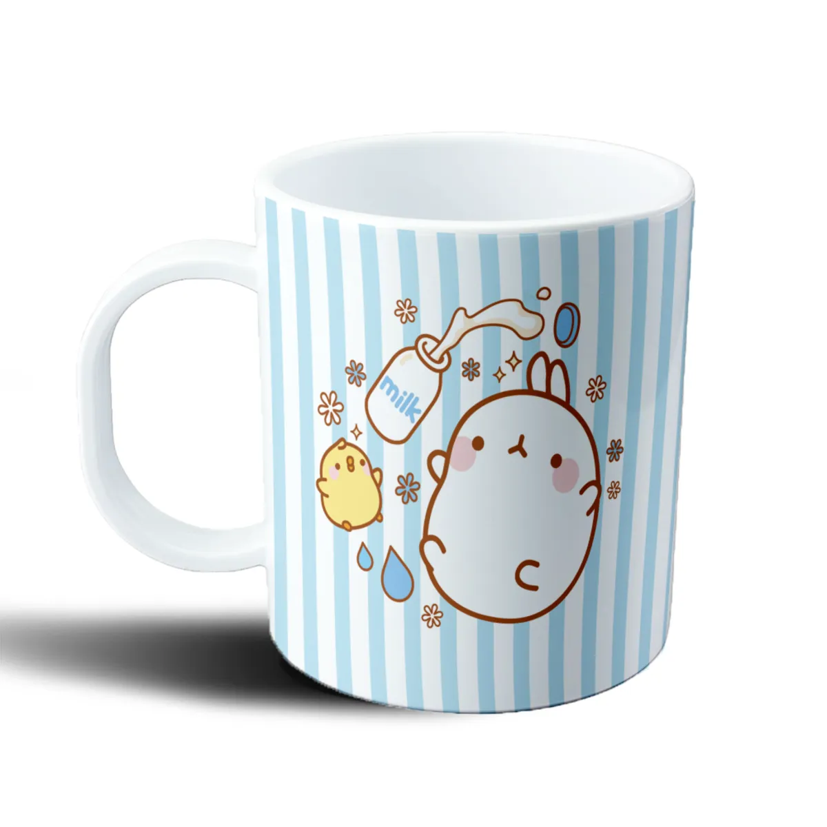 Taza de Plástico Molang Leche y Piu Piu - vista 2