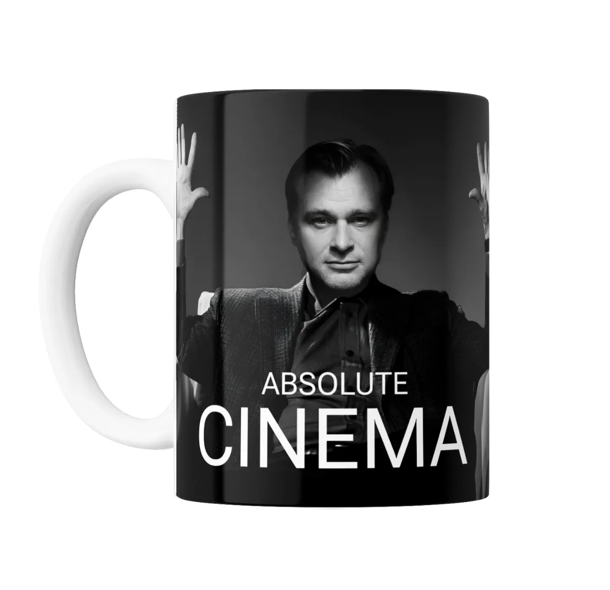 Taza de Cerámica Christopher Nolan Absolute Cinema - vista 2