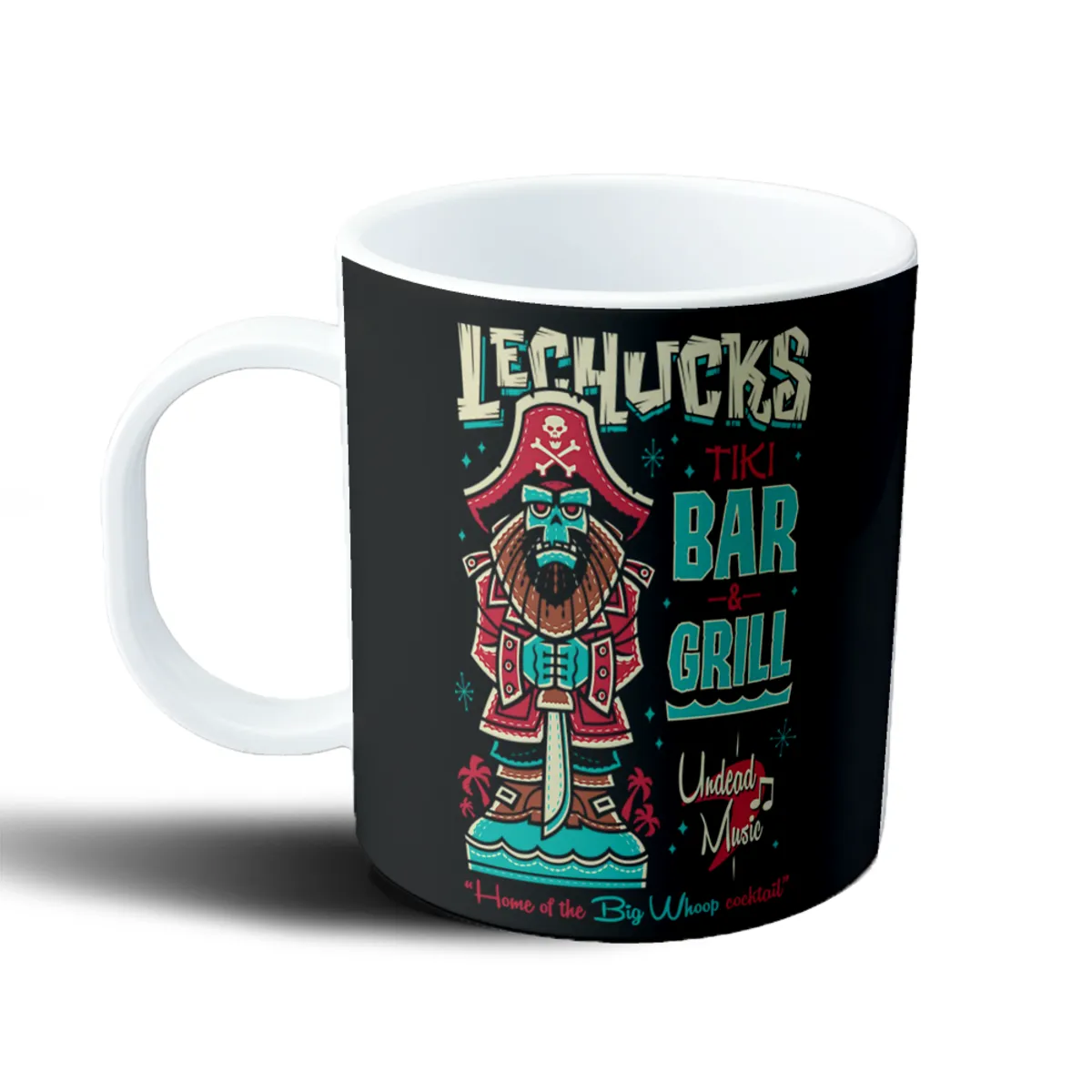Taza de Plástico Monkey Island Lechucks Tiki Bar & Grill - vista 2