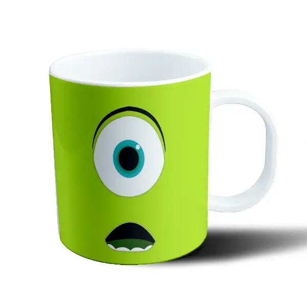 Taza de Plástico Monsters Inc Mike Wazowski