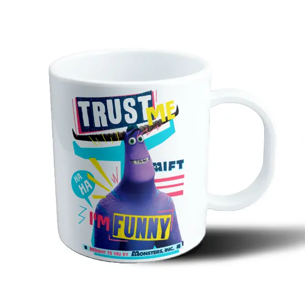 Taza de Plástico Monsters at Work Trust Me I'm Funny