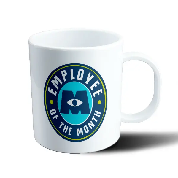 Taza de Plástico Monsters at Work Employee of the Month
