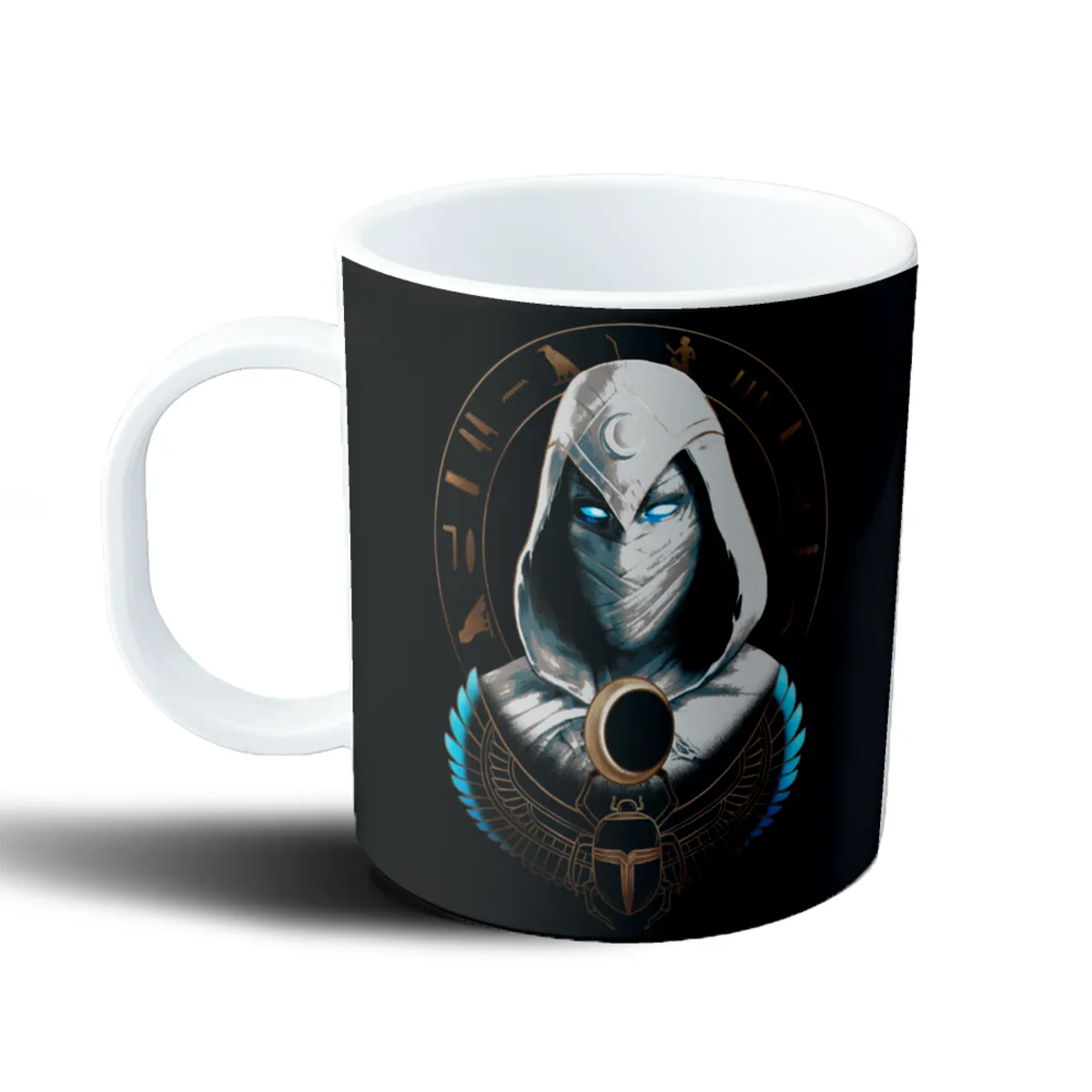 Taza de Plástico Moon Knight Diseño Egipcio Escarabajo - vista 2