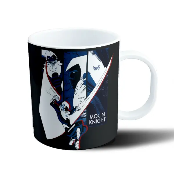 Taza de Plástico Moon Knight Diseño Múltiple