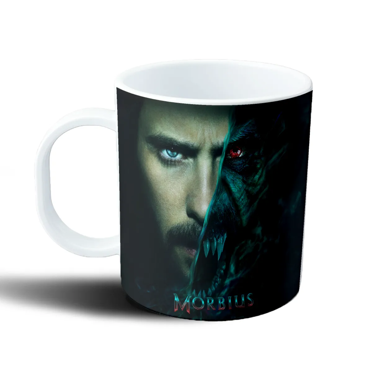 Taza de Plástico Morbius Mitad Humano Mitad Monstruo - vista 2