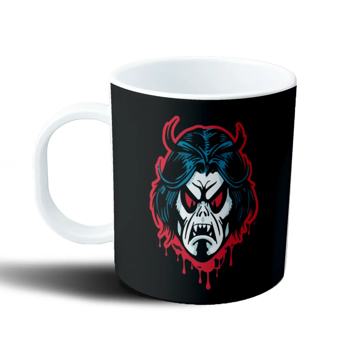 Taza de Plástico Morbius Cara Vampírica - vista 2