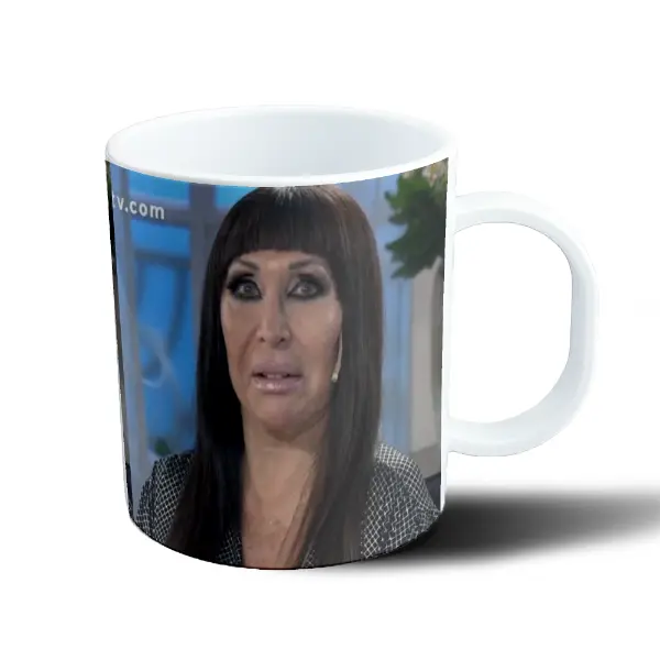 Taza de Plástico Moria Casán Mirada Meme