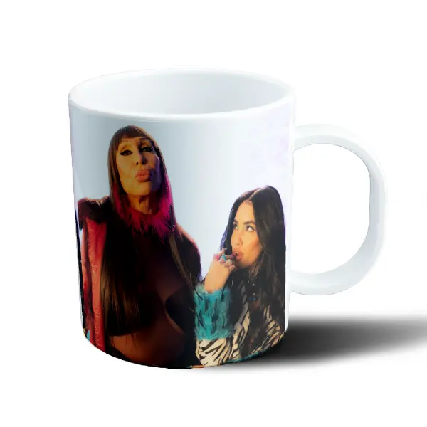 Taza de Plástico Moria Casan y Lali