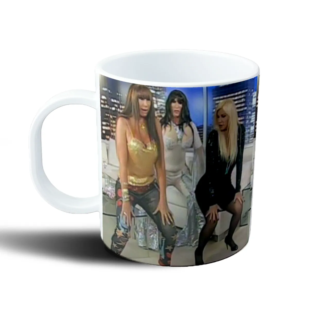 Taza de Plástico Moria y Susana Bailando - vista 2