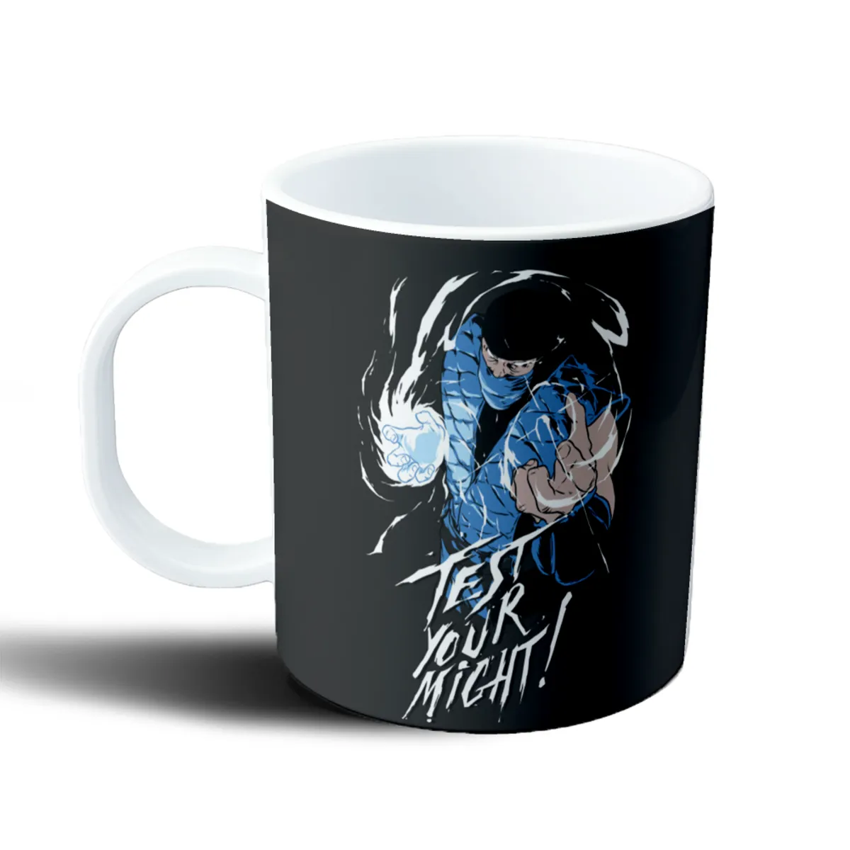 Taza de Plástico Mortal Kombat Sub Zero Test Your Might - vista 2