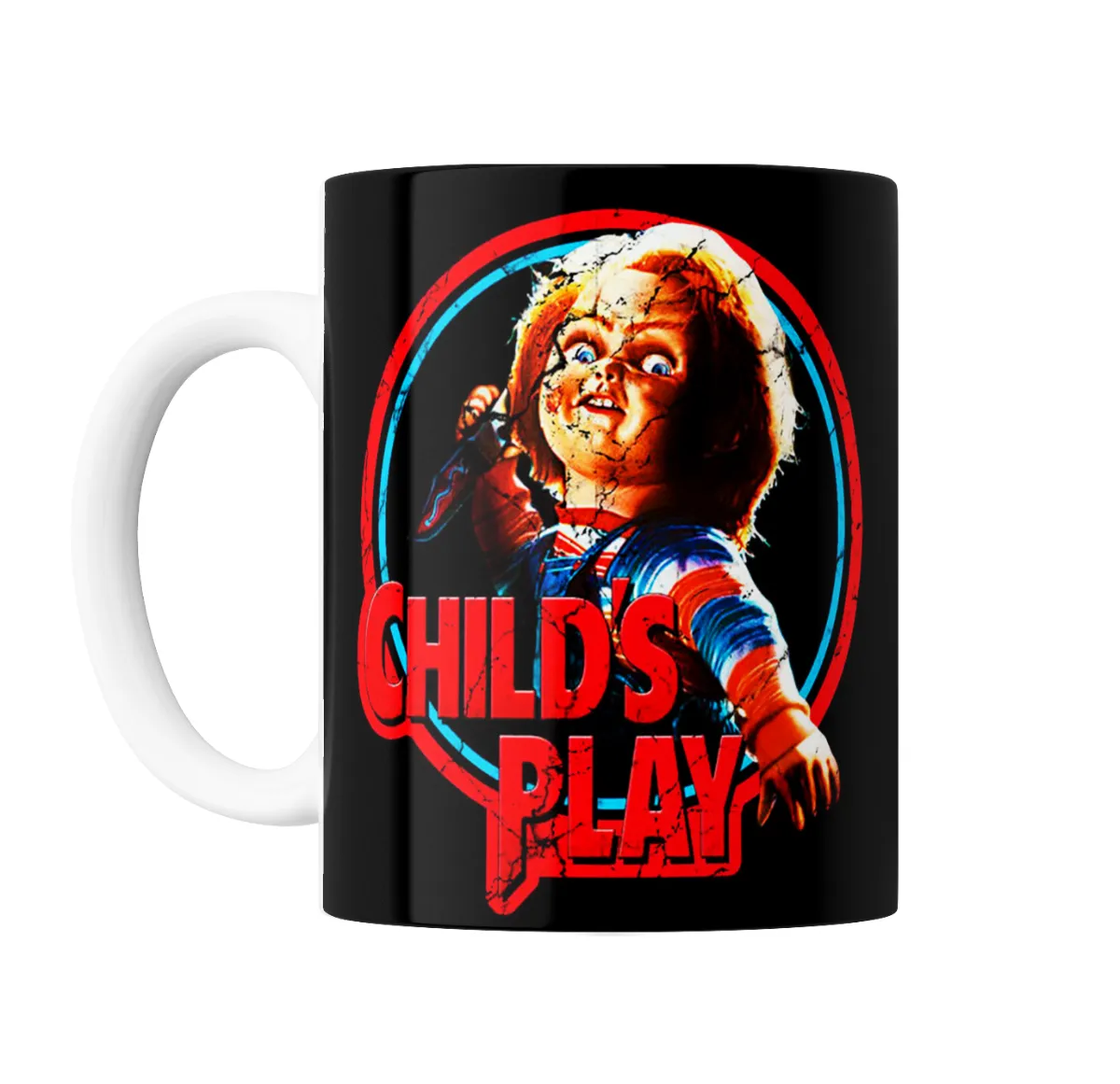 Taza de Cerámica Chucky Child's Play Logo - vista 2