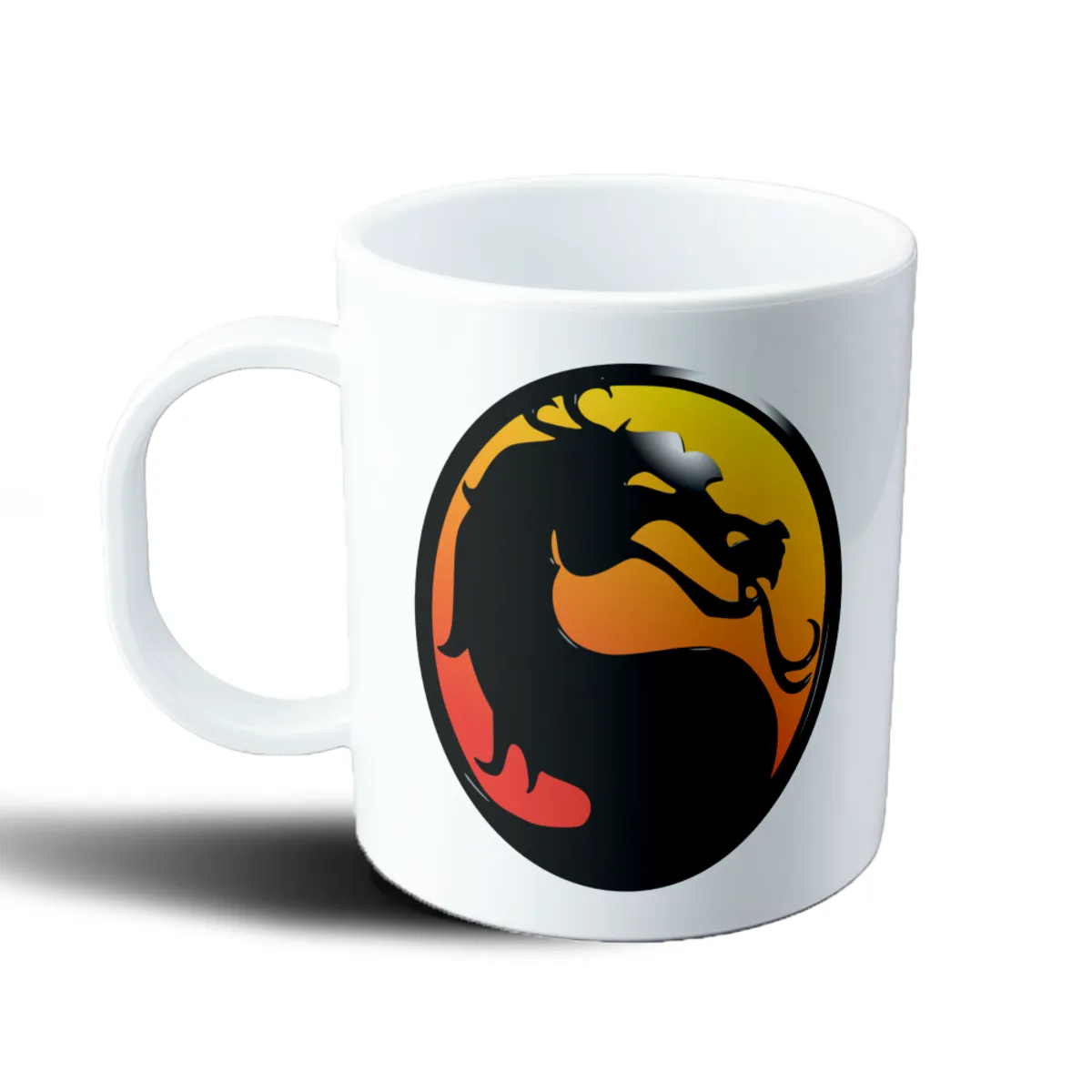 Taza de Plástico Mortal Kombat Logo Dragón - vista 2