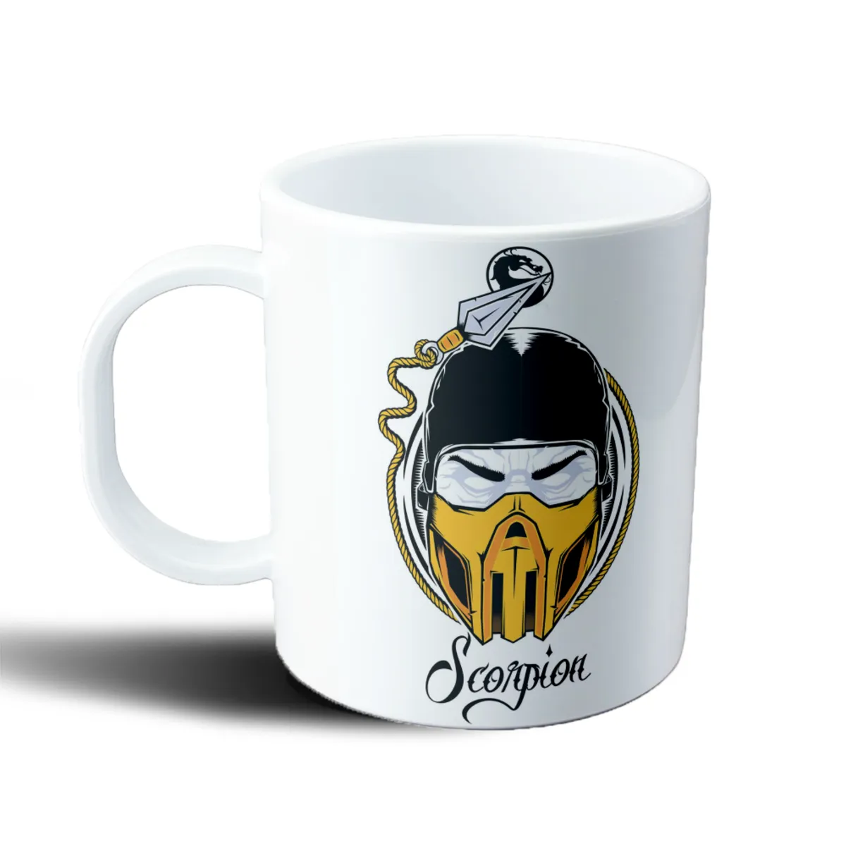 Taza de Plástico Mortal Kombat Scorpion - vista 2