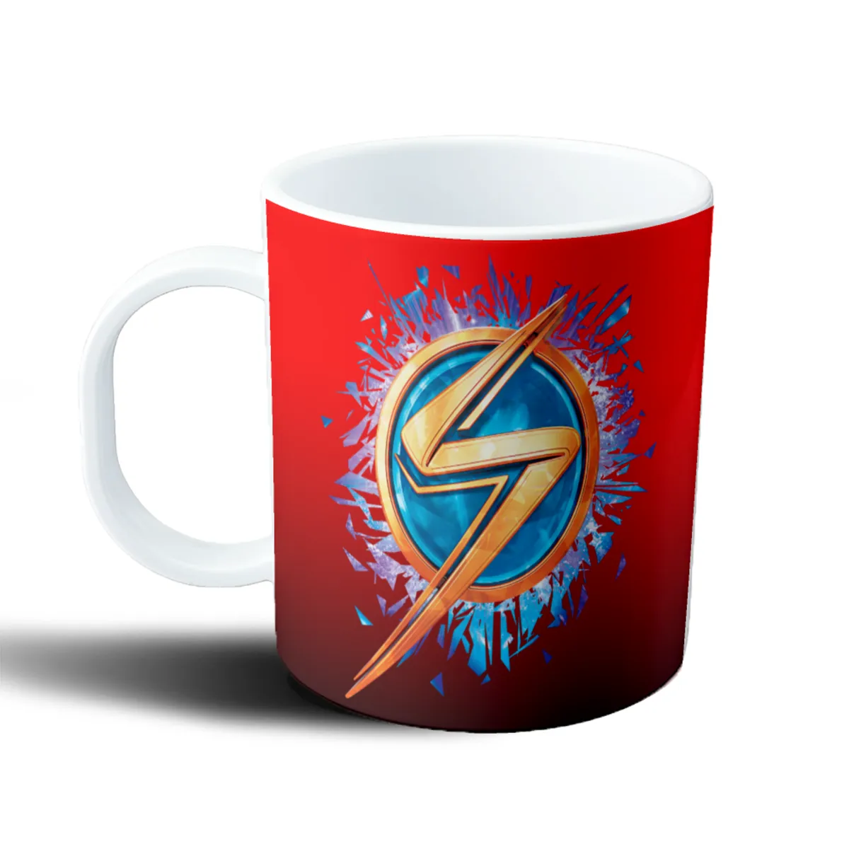 Taza de Plástico Ms Marvel Emblema Relámpago - vista 2