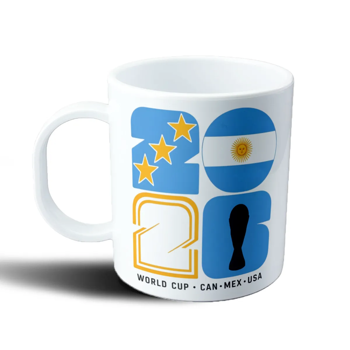 Taza de Plástico Mundial 2026 Argentina - vista 2