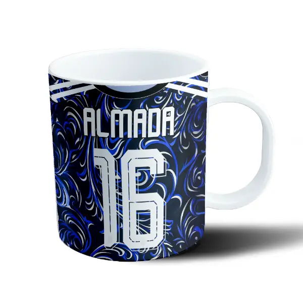 Taza de Plástico Mundial 2026 Almada 16 Diseño Suplente