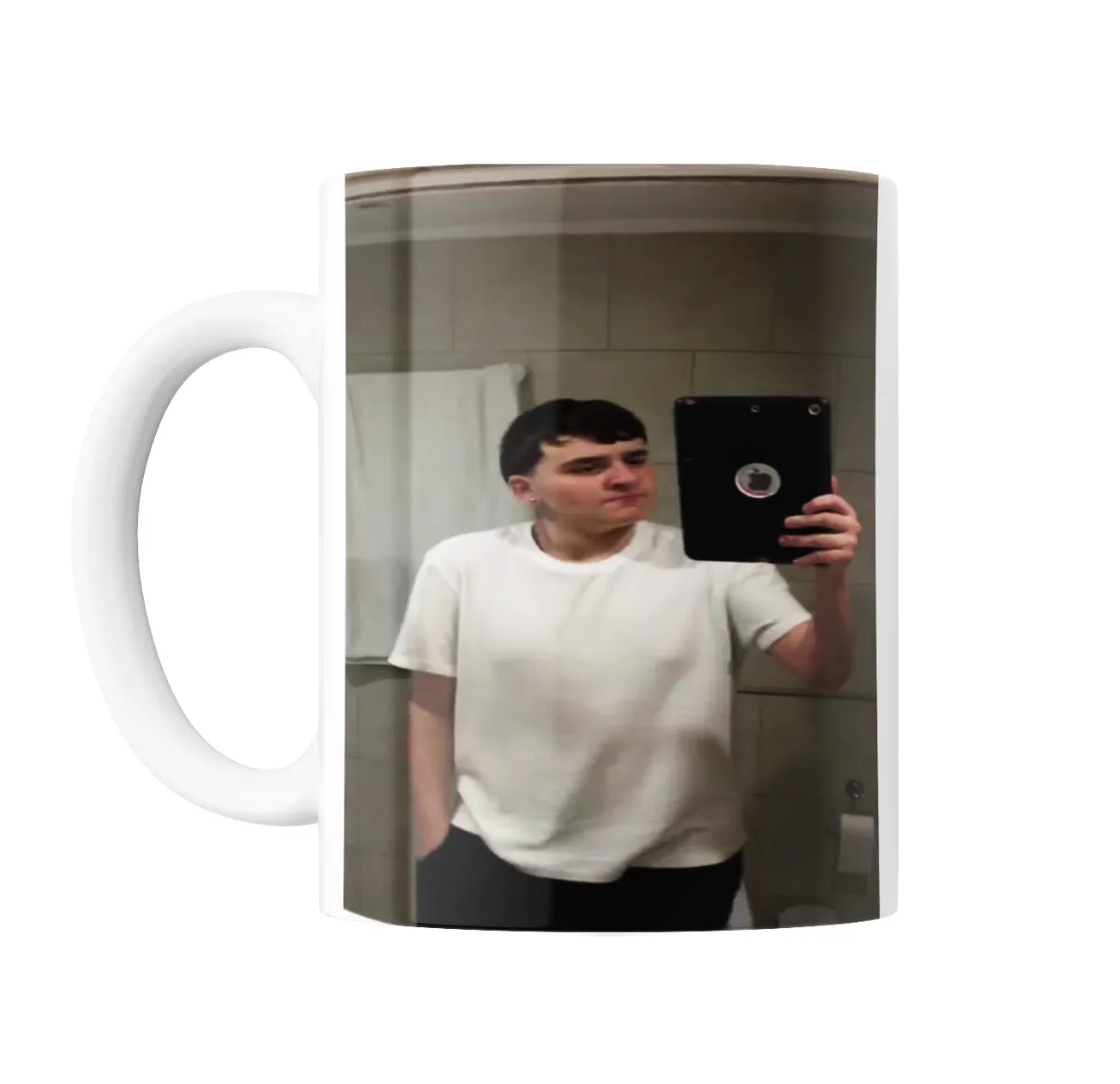 Taza de Cerámica Chupete Meme Ipad - vista 2