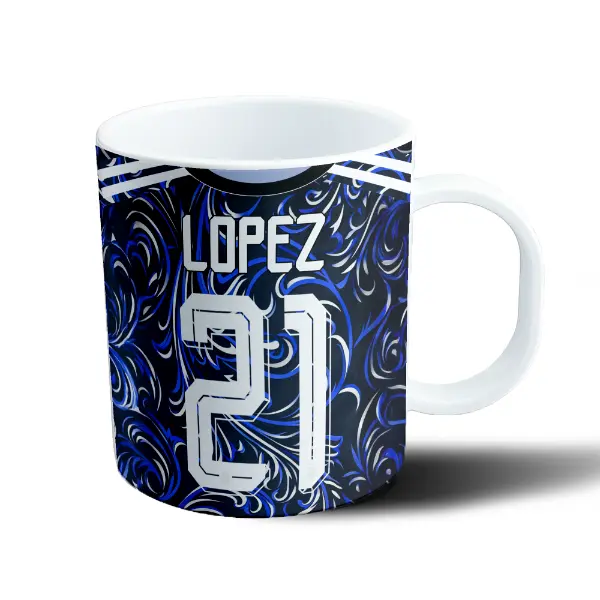 Taza de Plástico Mundial 2026 Suplente López 21