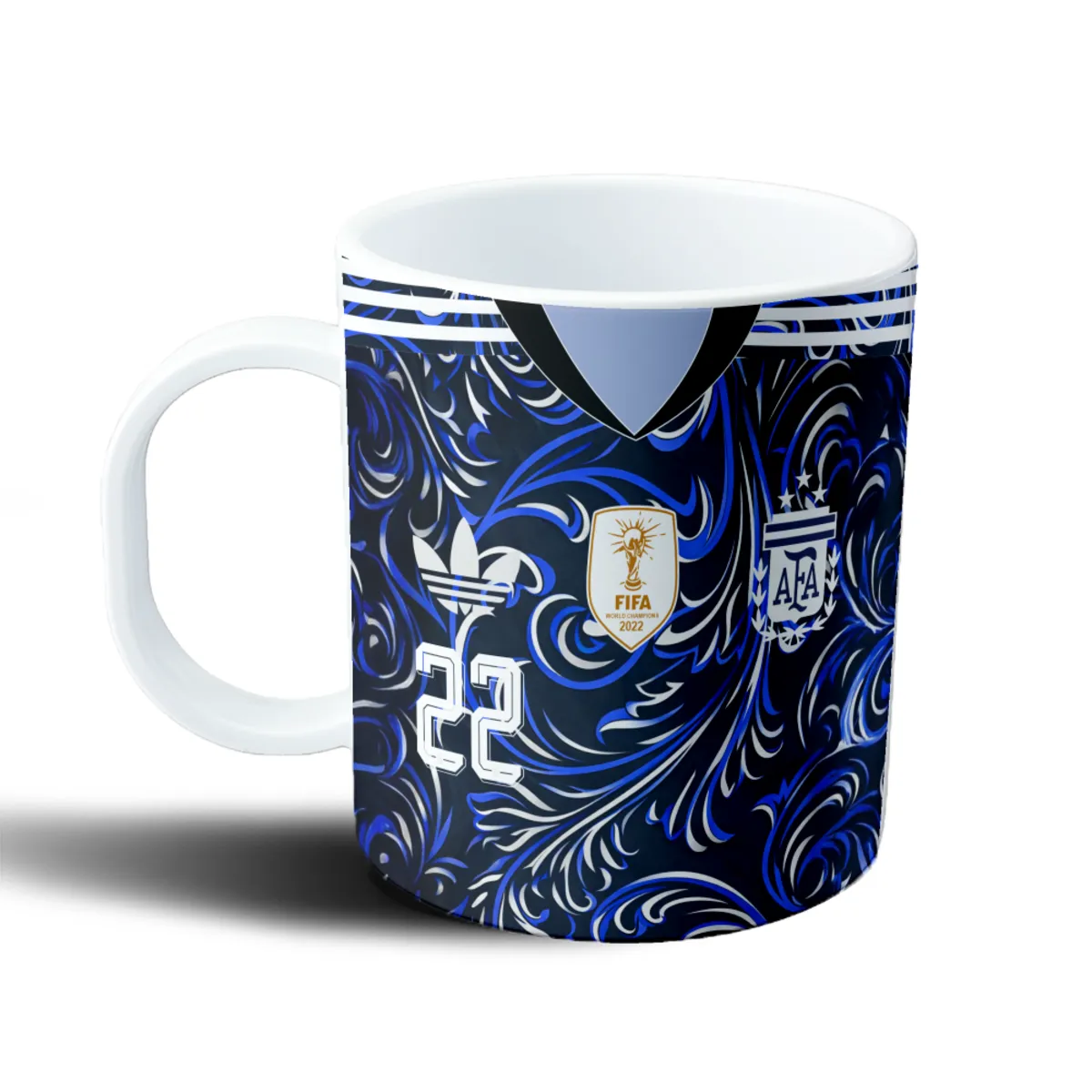 Taza de Plástico Mundial 2026 Camiseta Suplente Martínez 22 - vista 2