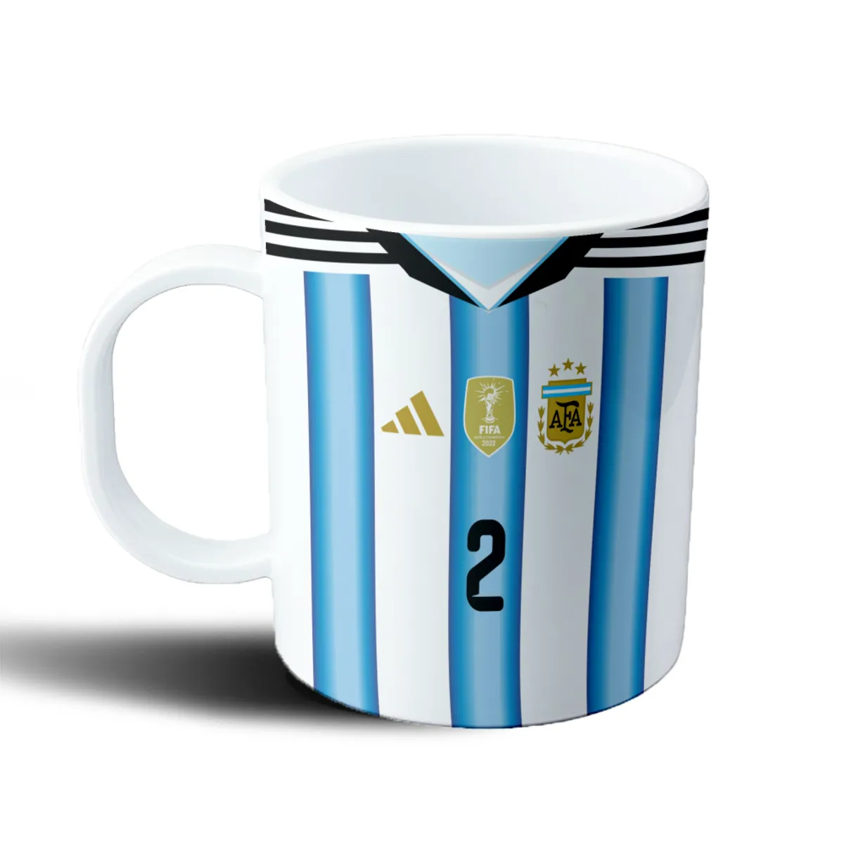 Taza de Plástico Mundial 2026 Camiseta Titular Balerdi 2 - vista 2