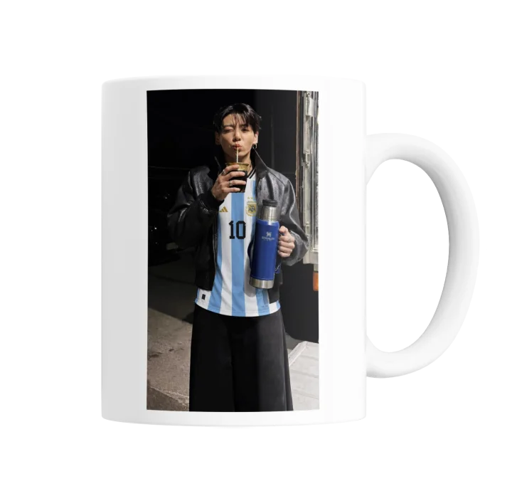 Taza de Cerámica BTS Jungkook Mate Argentina